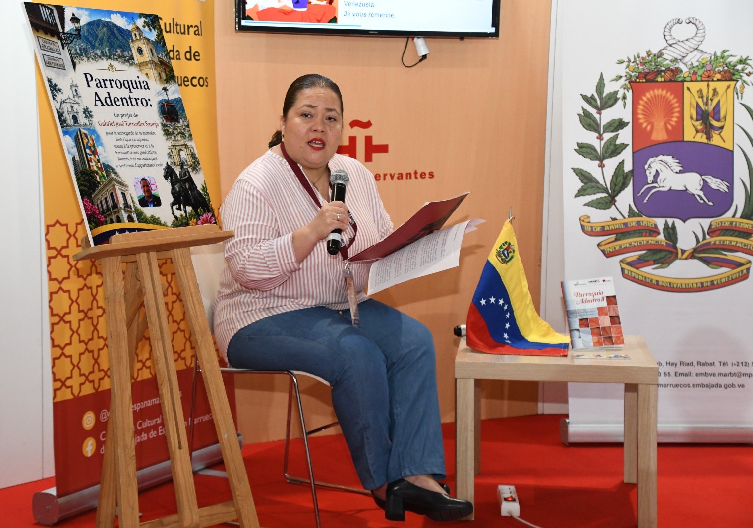 Venezuela y su memoria popular presentes en el SIEL Rabat 2026