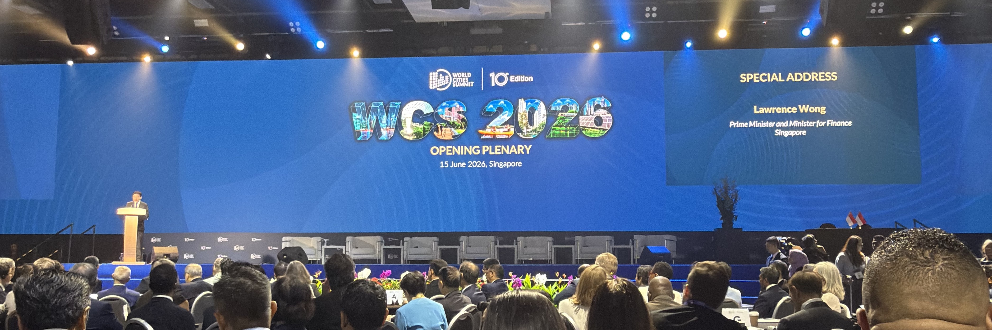 Venezuela ratifica su compromiso con el desarrollo urbano sostenible en la Cumbre Mundial de Ciudades en Singapur