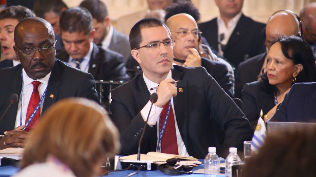 Remarks by Foreign Minister Jorge Arreaza at the 48th OAS General Assembly