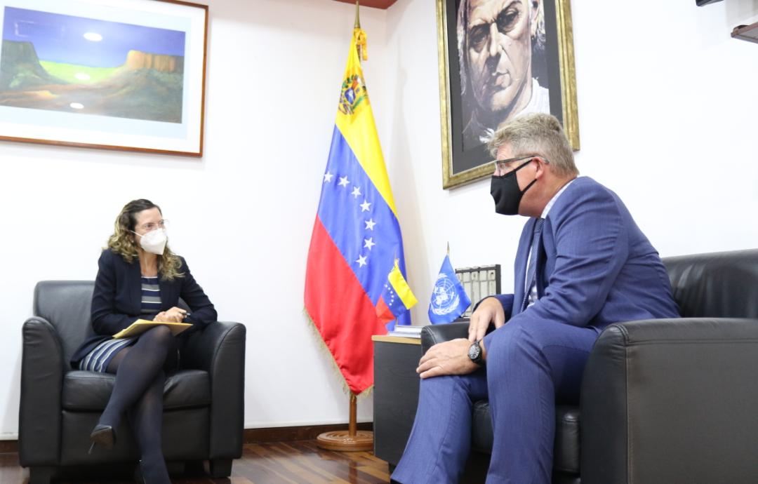 Vice-minister for Multilateral Affairs meets with UNDP Resident Representative to review cooperation agenda