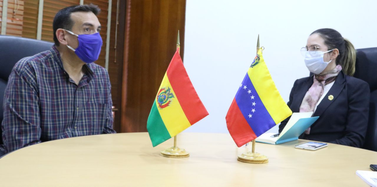Venezuela y Bolivia revisan temas de cooperación multilateral
