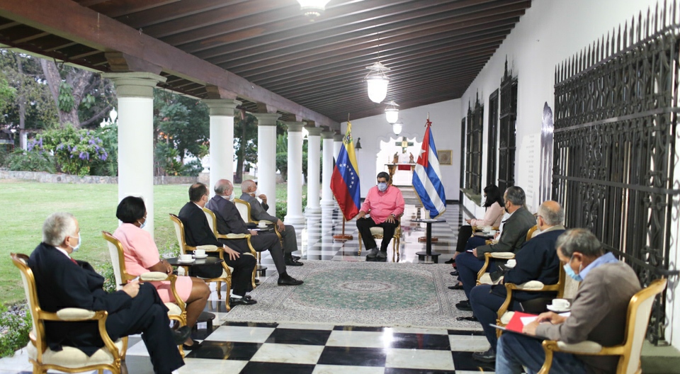 Presidente Maduro se reúne con autoridades de Cuba este domingo