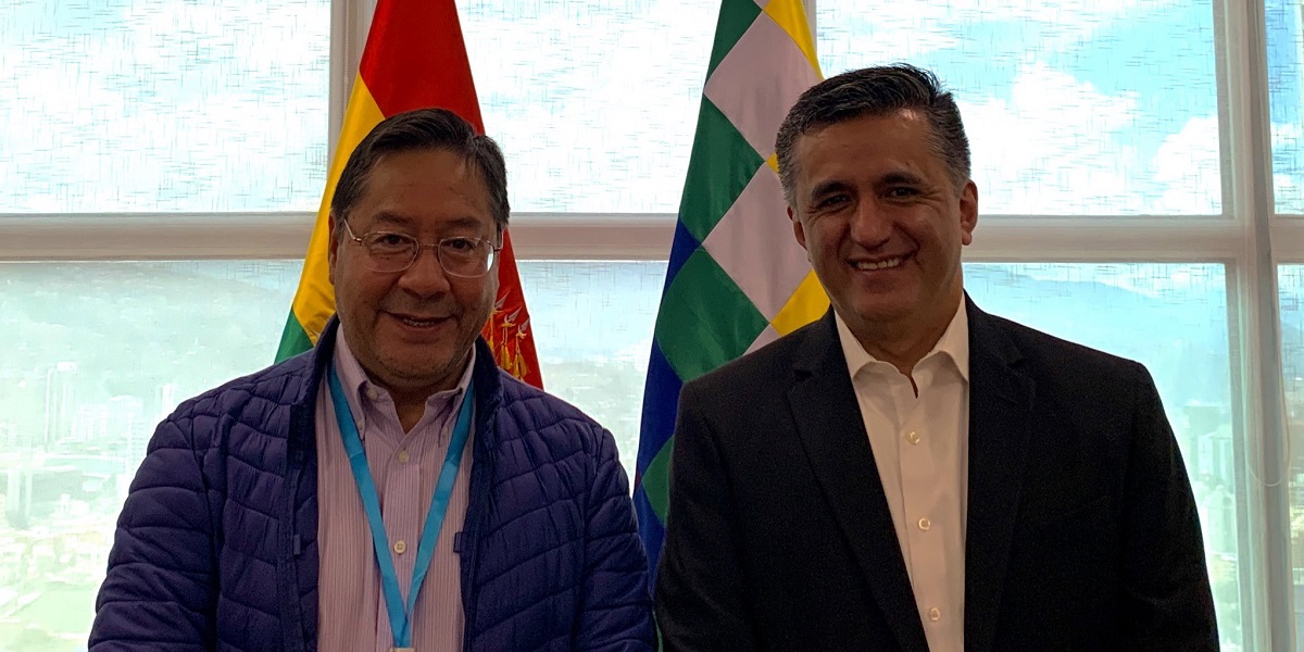 Secretario Ejecutivo del ALBA-TCP se reúne con el presidente de Bolivia y otras autoridades para el fortalecimiento de la Alianza