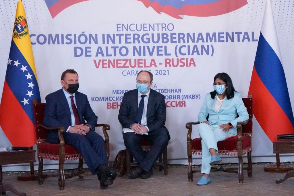 Vicepresidenta Delcy Rodríguez sostiene reunión con la Comisión Intergubernamental de Alto Nivel Rusia-Venezuela