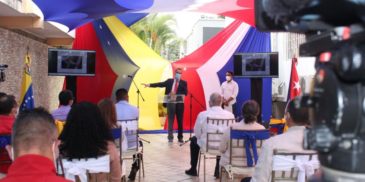 Canciller Arreaza conmemora 19 años del asedio a la Embajada de Cuba en Venezuela por la oposición golpista