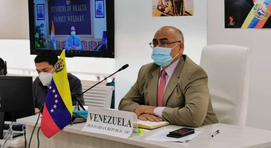 Venezuela aboga por el multilateralismo para enfrentar la pandemia durante reunión de ministros de Salud del Mnoal
