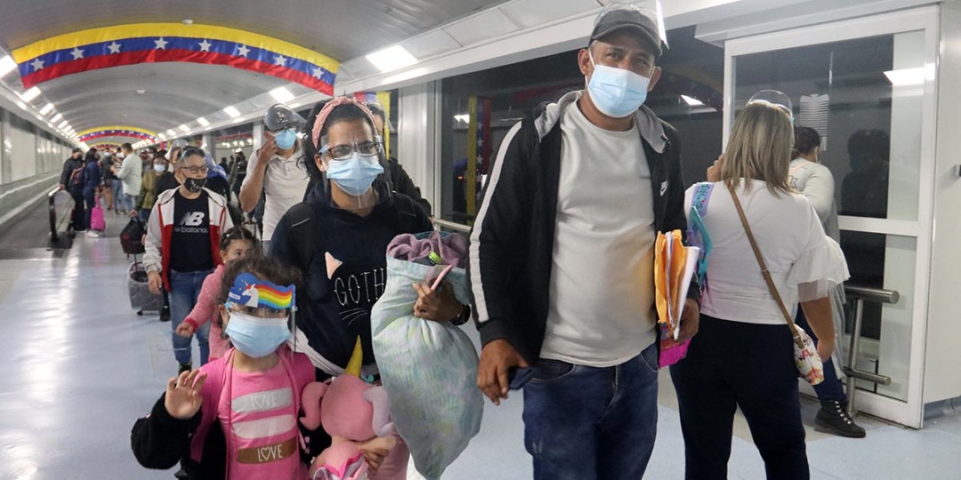 278 Venezuelans return from Peru through the Plan Vuelta a la Patria