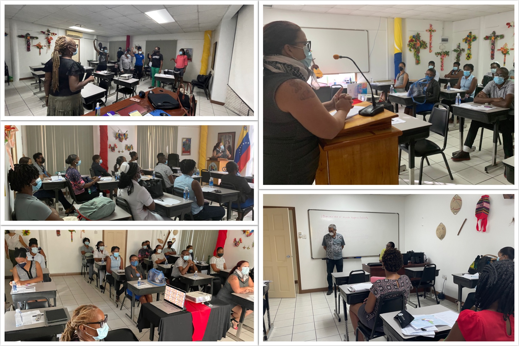 Instituto Venezolano de Cultura y Cooperación en San Vicente y las Granadinas inicia clases de español y cultura venezolana