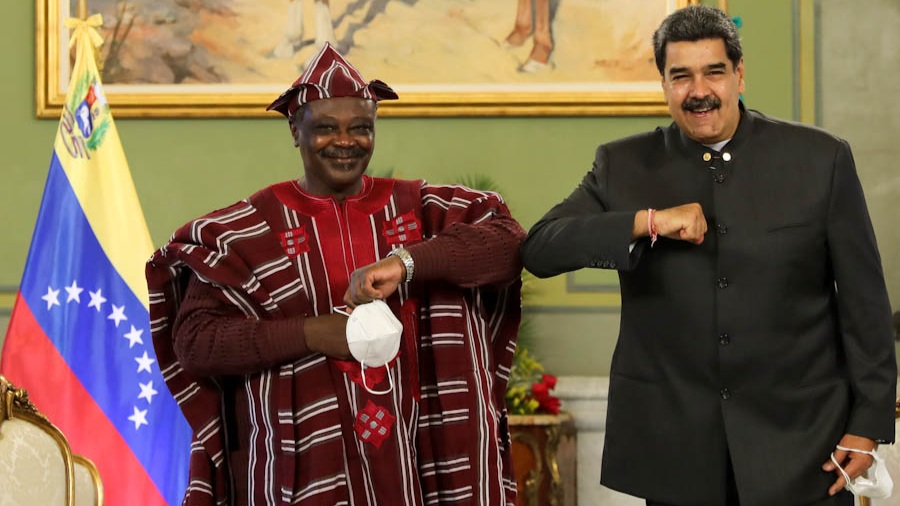 Presidente Maduro recibe cartas credenciales de Guinea Bissau, Nigeria y Burkina Faso