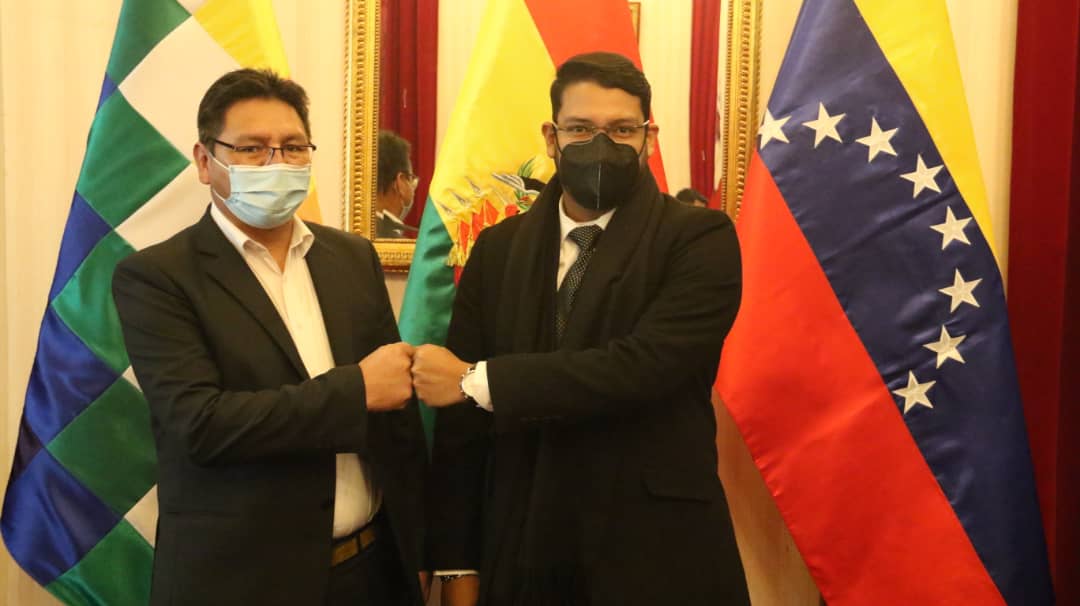 Reunión entre el Viceministro de Relaciones Exteriores del Estado Plurinacional de Bolivia y el Viceministro para América Latina de la República Bolivariana de Venezuela