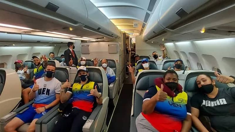 En las alas de Conviasa retorna delegación de atletas que representó a Venezuela en las Olimpiadas de Tokio 2020