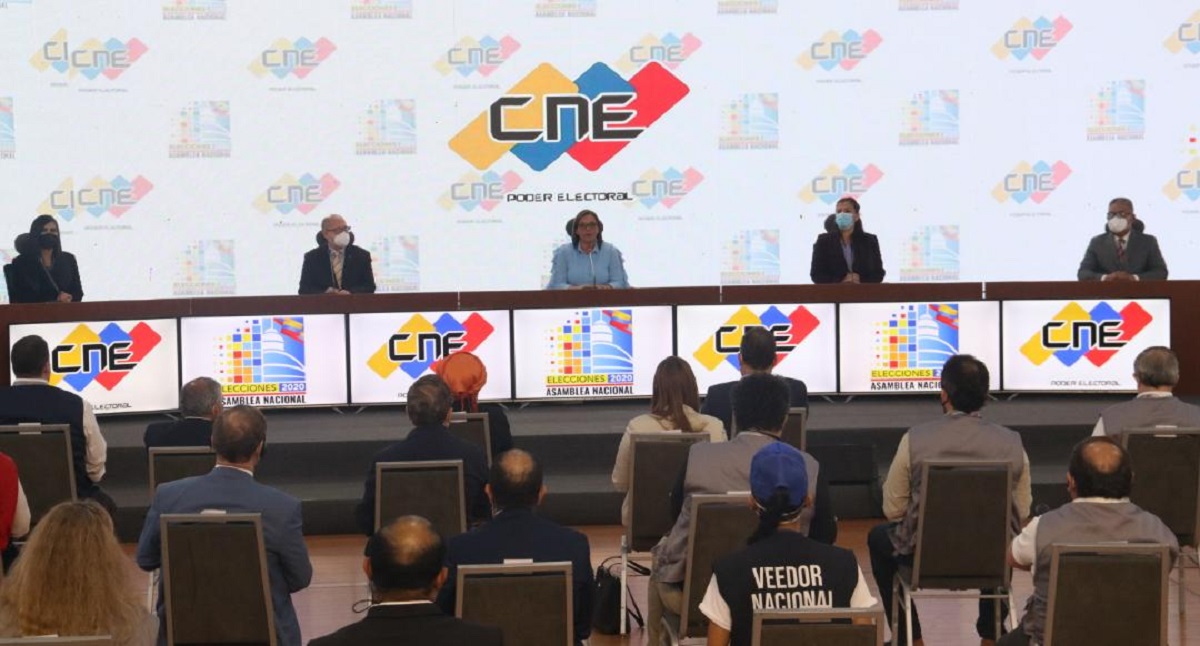 “Ha triunfado la paz”: Presidenta del CNE anuncia resultados de elecciones parlamentarias en Venezuela