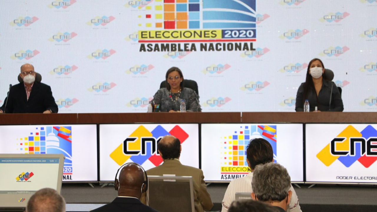 CNE realiza acto de apertura de la veeduría internacional para las elecciones legislativas del 6D