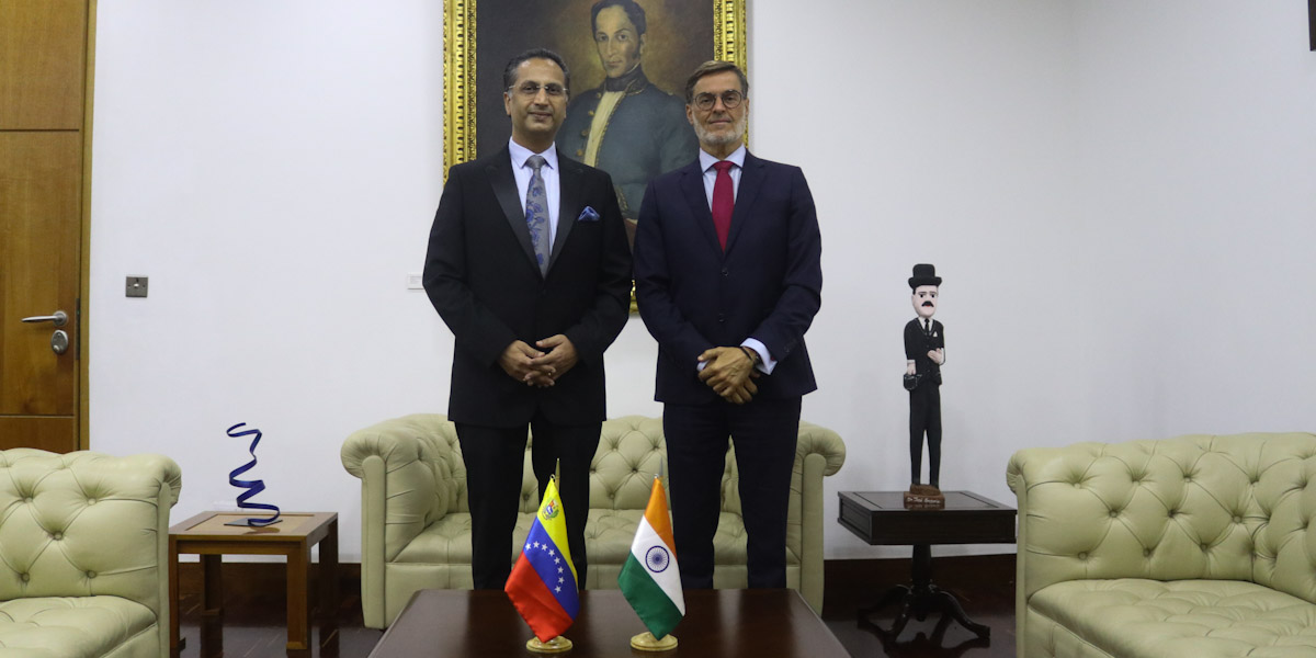Venezuela e India ratifican desarrollo de intercambio comercial, cultural y político