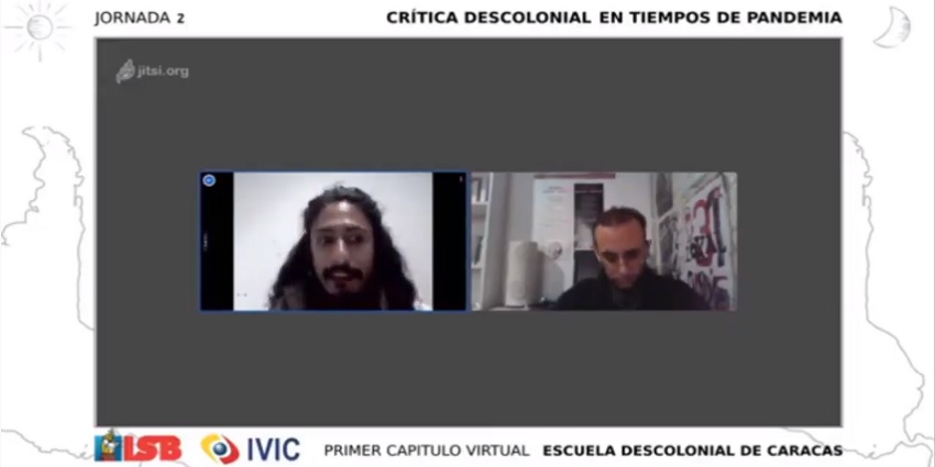 Participantes del capítulo virtual de la Escuela Descolonial de Caracas continúan debates en su segundo día