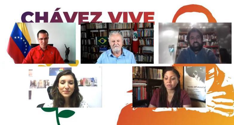 Movimientos sociales de América Latina celebran el 66° aniversario del nacimiento del comandante Hugo Chávez