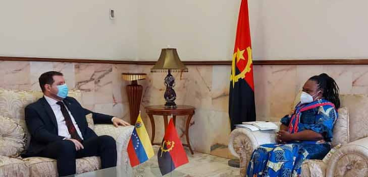 Venezuela y Angola acuerdan fomentar la  hermandad entre sus capitales