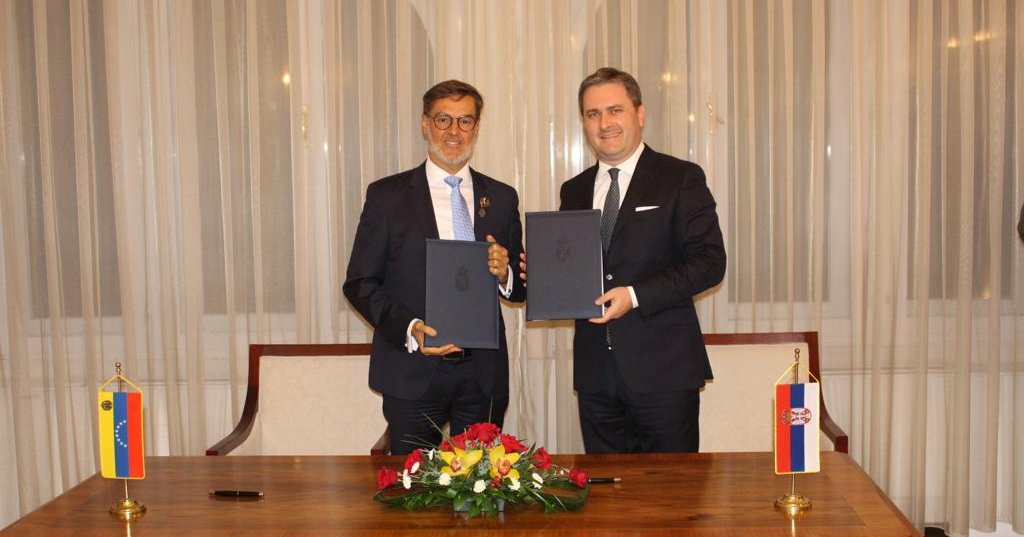 Venezuela y Serbia suscriben acuerdo de cooperación en Belgrado