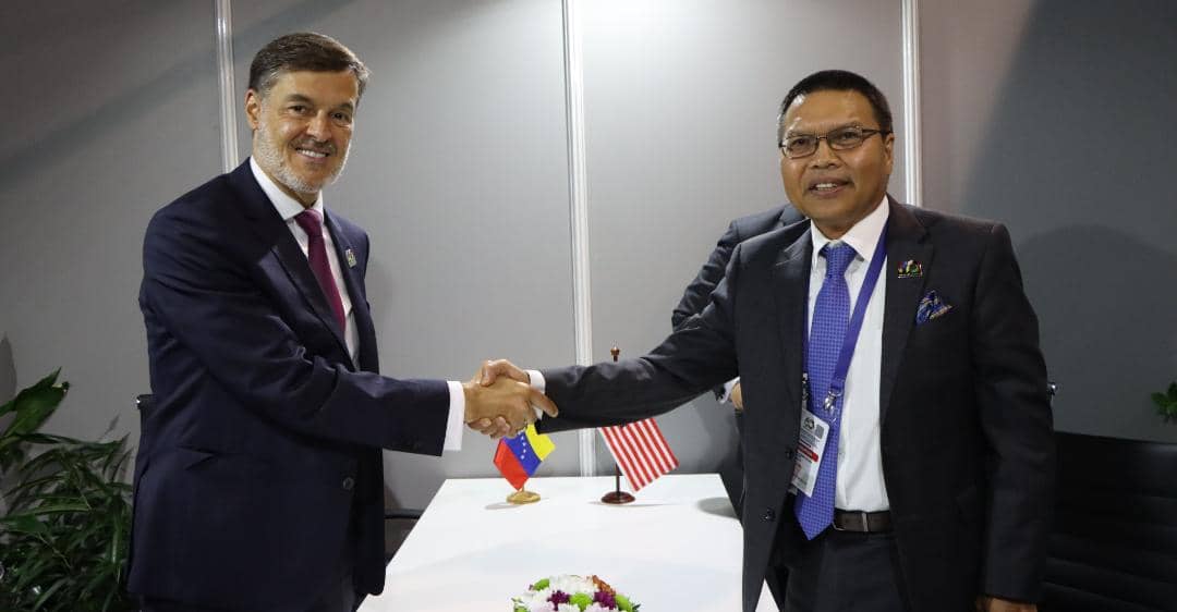 Venezuela y Malasia coinciden en fortalecer relaciones bilaterales