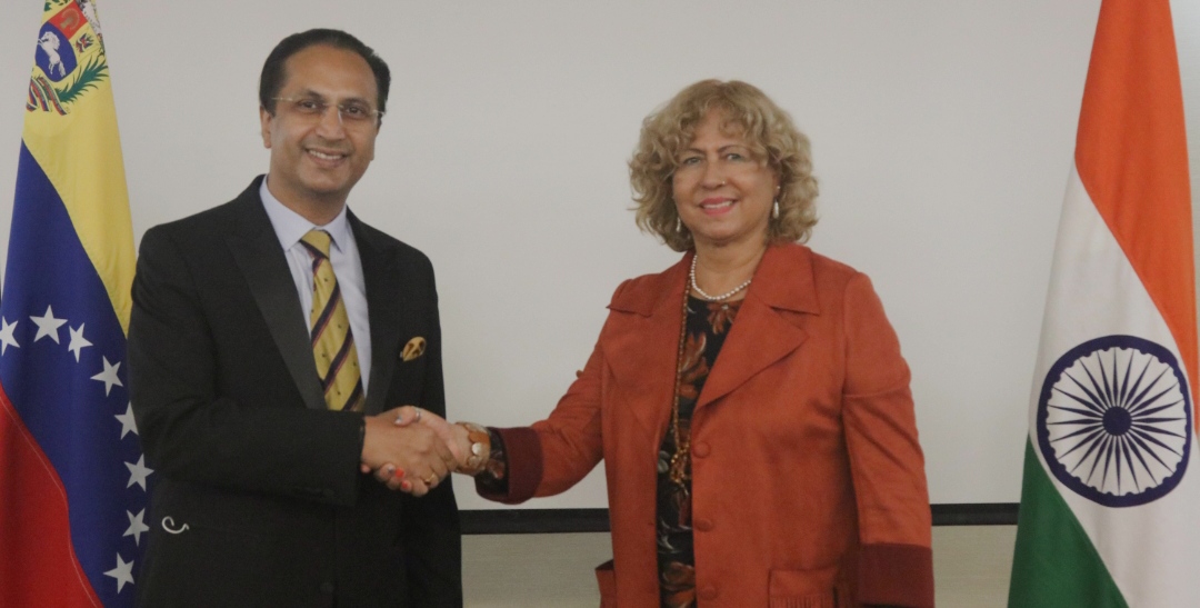 Venezuela e India ratifican lazos de cooperación bilateral