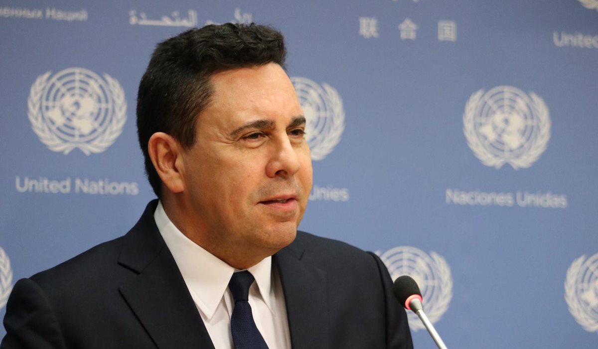 Embajador Moncada denuncia apoyo del gobierno británico a las acciones golpistas en Venezuela