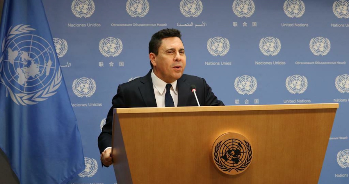 Embajador Moncada denuncia uso de fachadas humanitarias para agredir a Venezuela