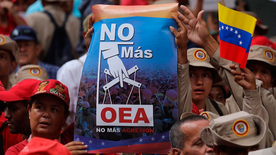 Retiro de Venezuela de la OEA una decisión libre y soberana frente a la agresión imperial