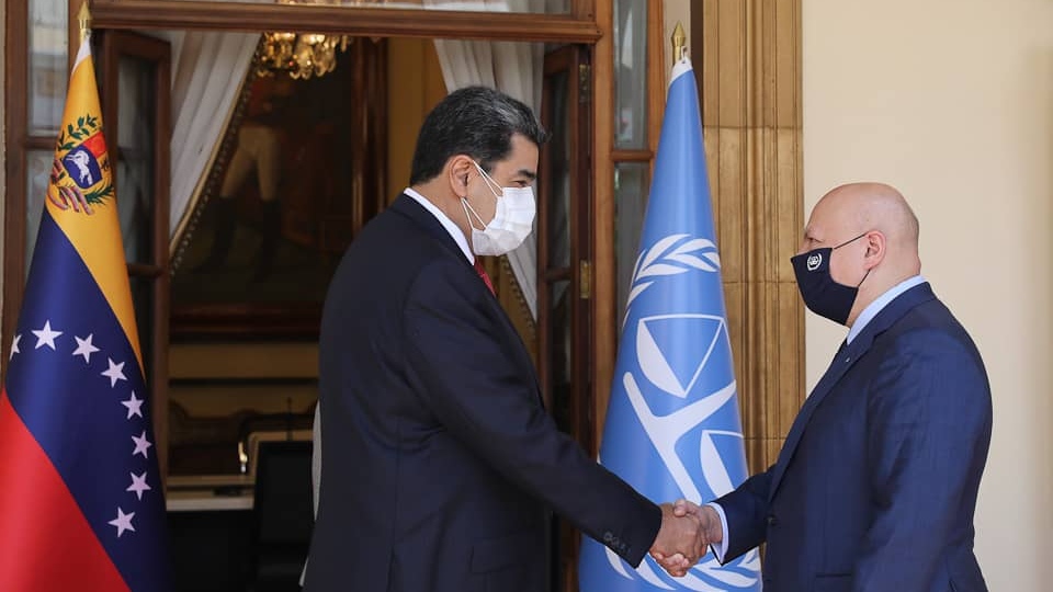 President Nicolás Maduro welcomes ICC Prosecutor Karim A.A. Khan QC