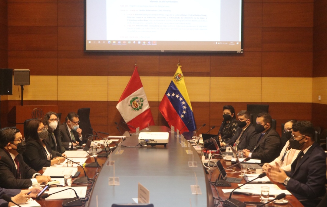 Venezuela y Perú avanzan en materia de protección al migrante