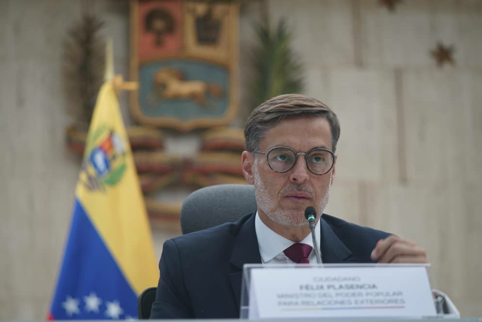 Canciller Plasencia rechaza cuestionamientos del Alto Representante de la UE sobre democracia venezolana