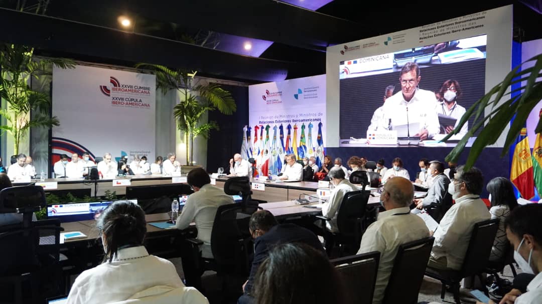 Ministros de Exteriores de Iberoamérica hacen llamado al cese de las MCU desde Santo Domingo
