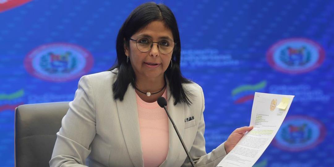 Vicepresidenta Rodríguez denuncia organización criminal liderada por Juan Guaidó y Leopoldo López al servicio de intereses extranjeros