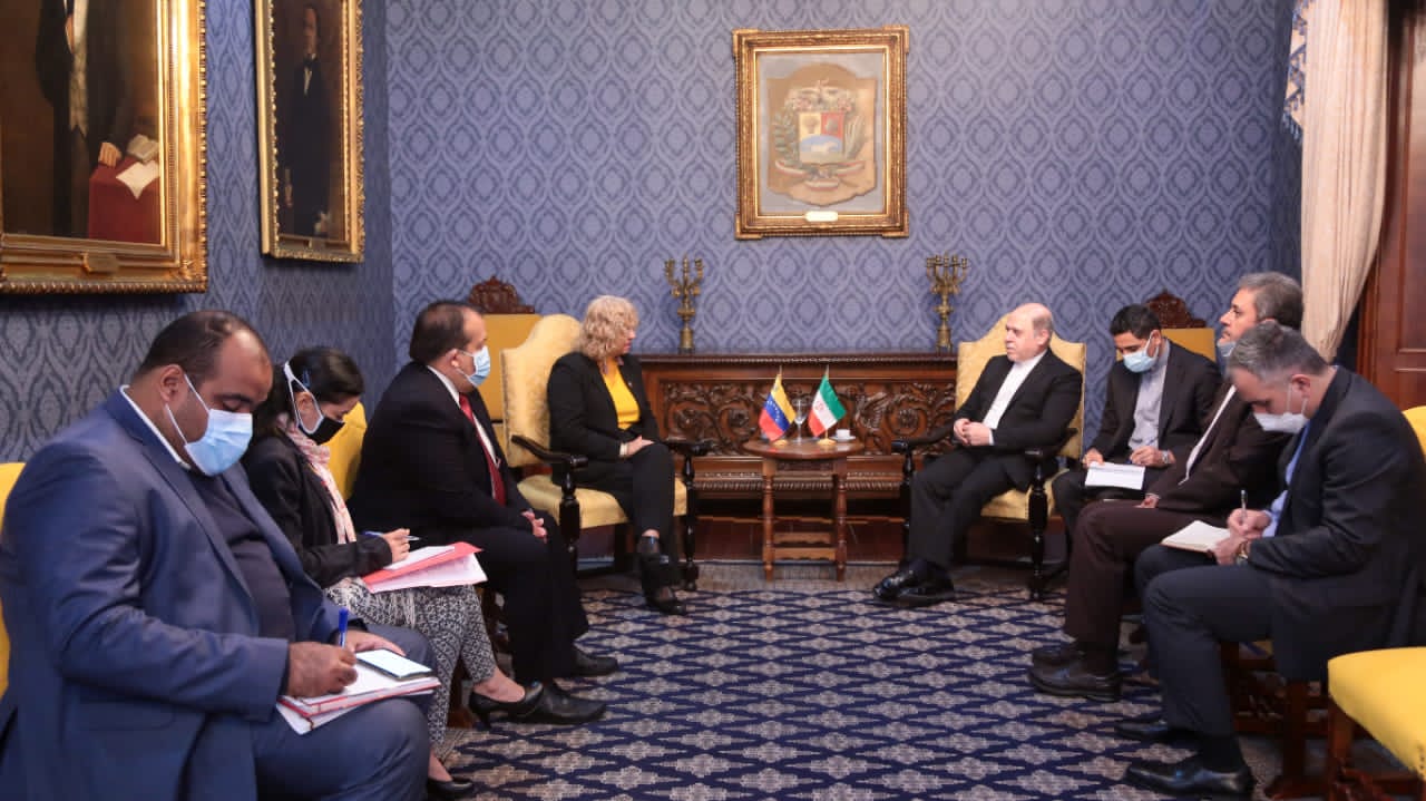 Viceministra Capaya Rodríguez se reúne con Director para las Américas de la Cancillería de Irán
