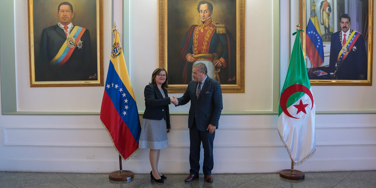 Arriba a Caracas nuevo Embajador designado de la República Argelina Democrática y Popular