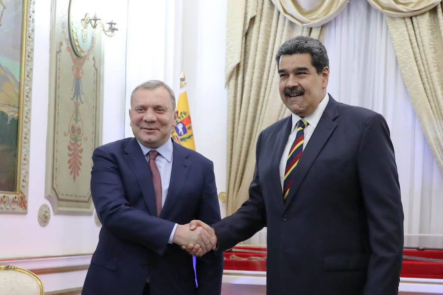 Presidente Maduro sostiene encuentro con el Vicepresidente de Gobierno ruso Yuri Borisov