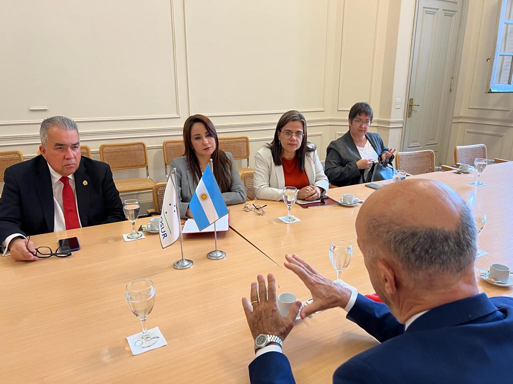 Diputados venezolanos se reúnen con vicepresidente del Parlasur en Buenos Aires