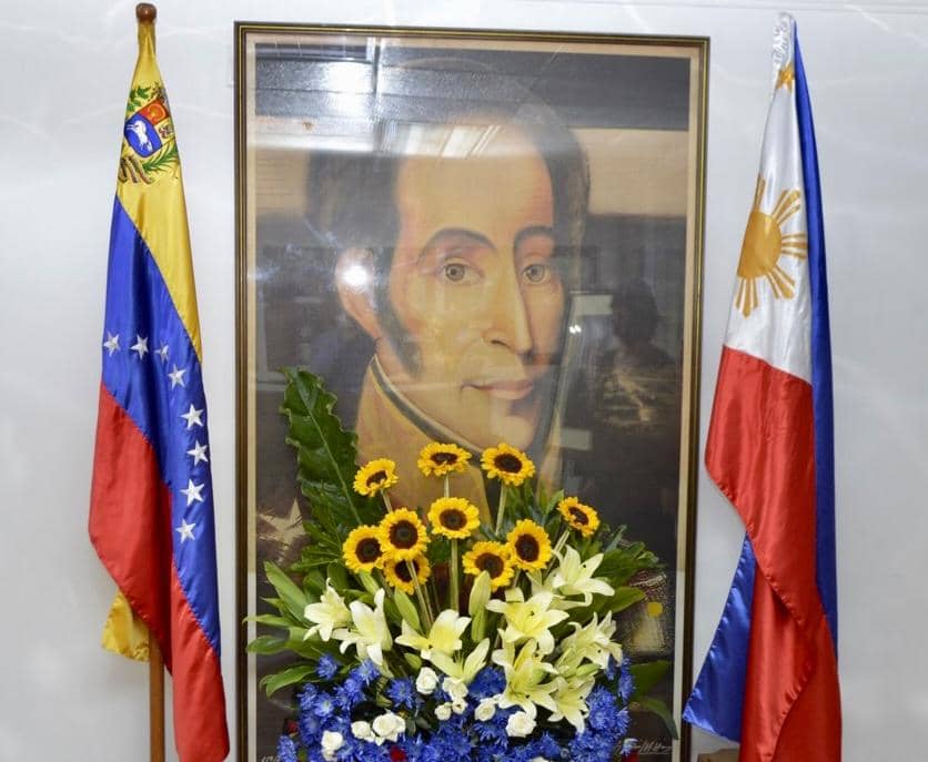 Embajada de Venezuela en Filipinas se une a la celebración del 212 aniversario del 19 de Abril de 1810