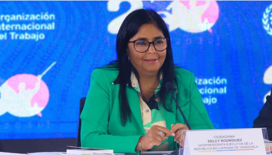 Delcy Rodríguez a la OIT: Auguramos que este foro de diálogo tripartita ayude a consolidar la fortaleza de Venezuela