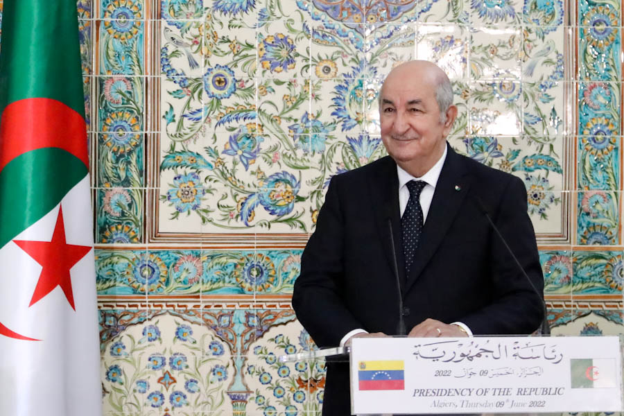 Venezuela y Argelia ratifican su solidaridad ante los conflictos de Palestina, Saharaui y Libia