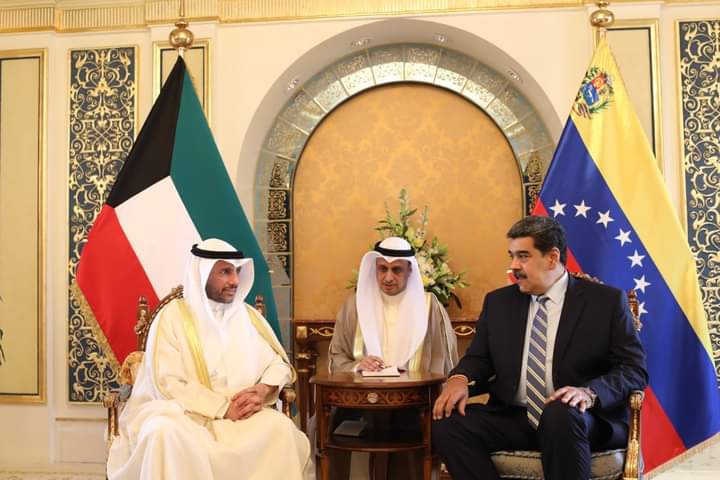 Presidente Maduro sostiene encuentro con el Presidente de la Asamblea Nacional de Kuwait