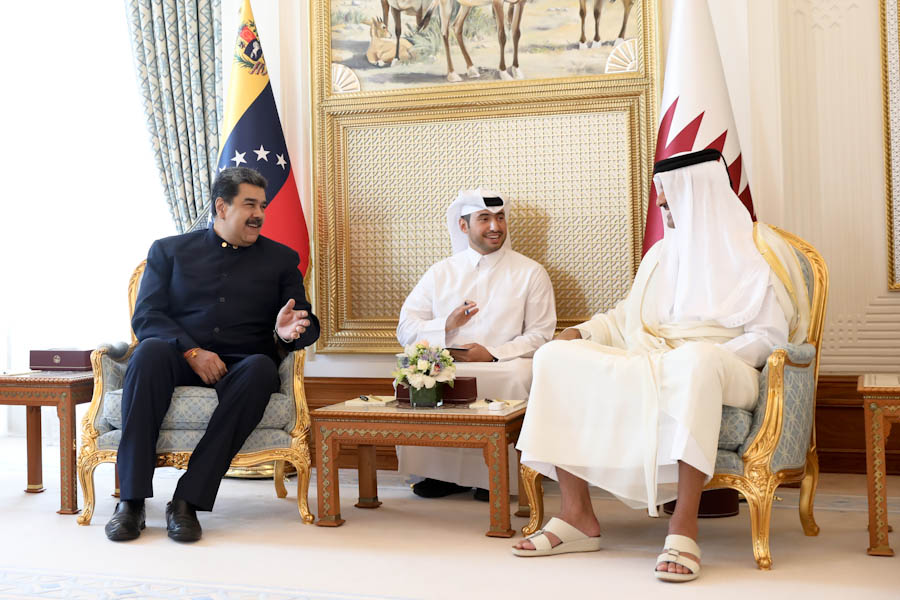 Presidente Maduro consolida alianzas con el Emir de Qatar