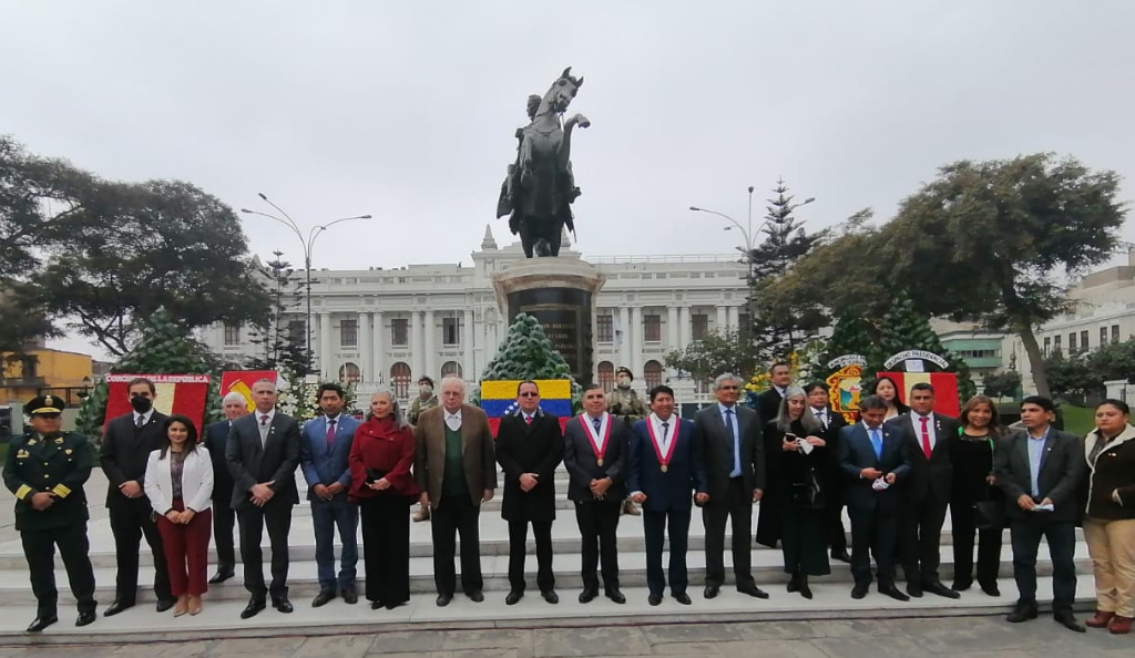 Embajada de Venezuela en Perú conmemora aniversario de la Declaración de Independencia