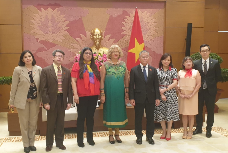 Viceministra Capaya Rodríguez promueve cooperación interparlamentaria entre Venezuela y Vietnam