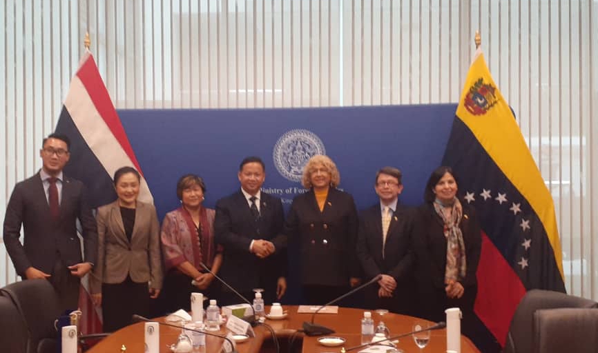 Venezuela y Tailandia avanzan en el fortalecimiento de relaciones