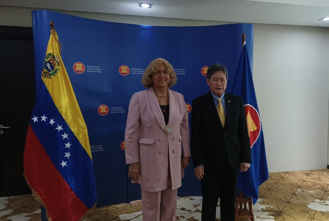 Venezuela reafirma interés en adhesión al Tratado de Amistad y Cooperación en el Sudeste Asiático