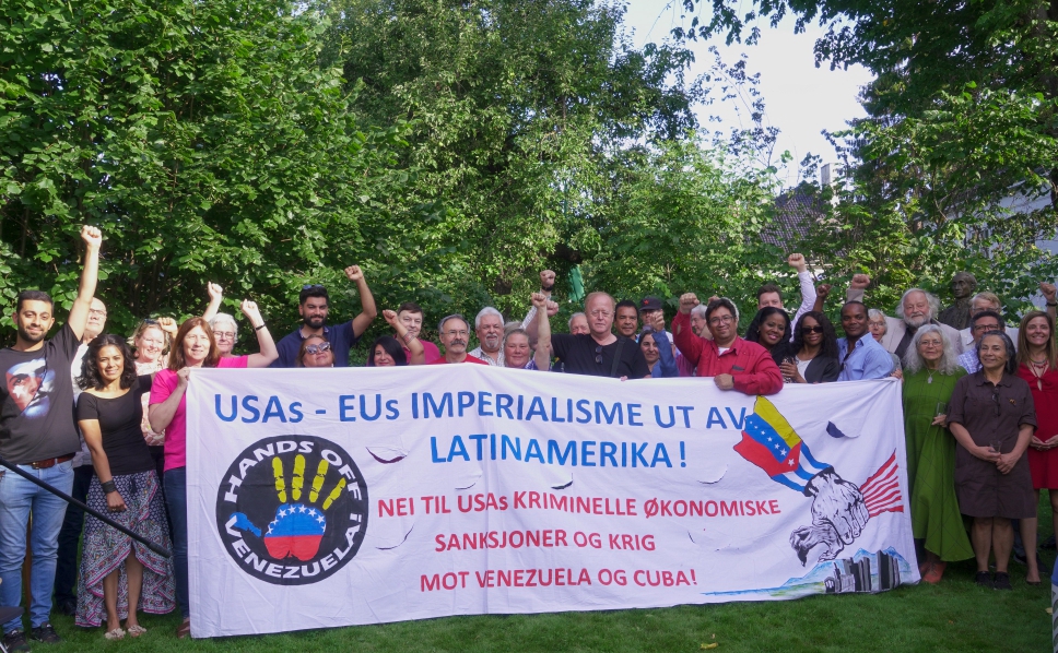 Embajada de Venezuela en Noruega celebra la solidaridad frente a la agresión imperialista