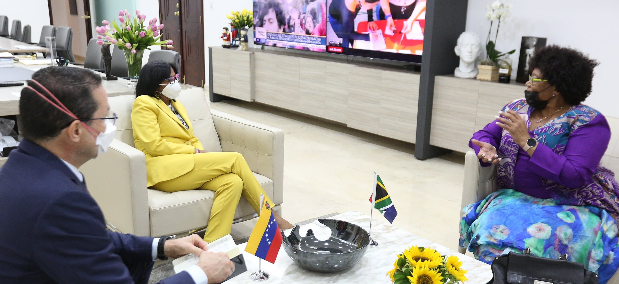 Venezuela y Sudáfrica fortalecen lazos de cooperación estratégica