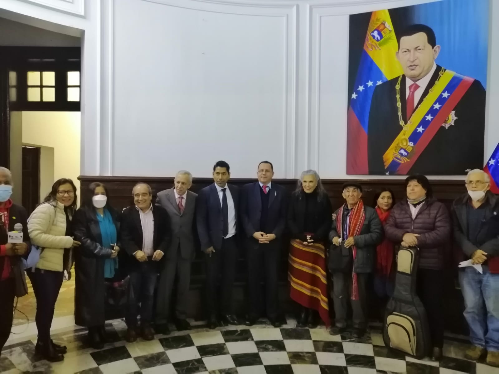 Conforman comité de solidaridad con el diplomático Alex Saab en Perú