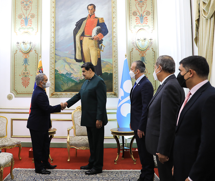 Presidente Maduro recibe al Secretario General de la OPEP en Miraflores