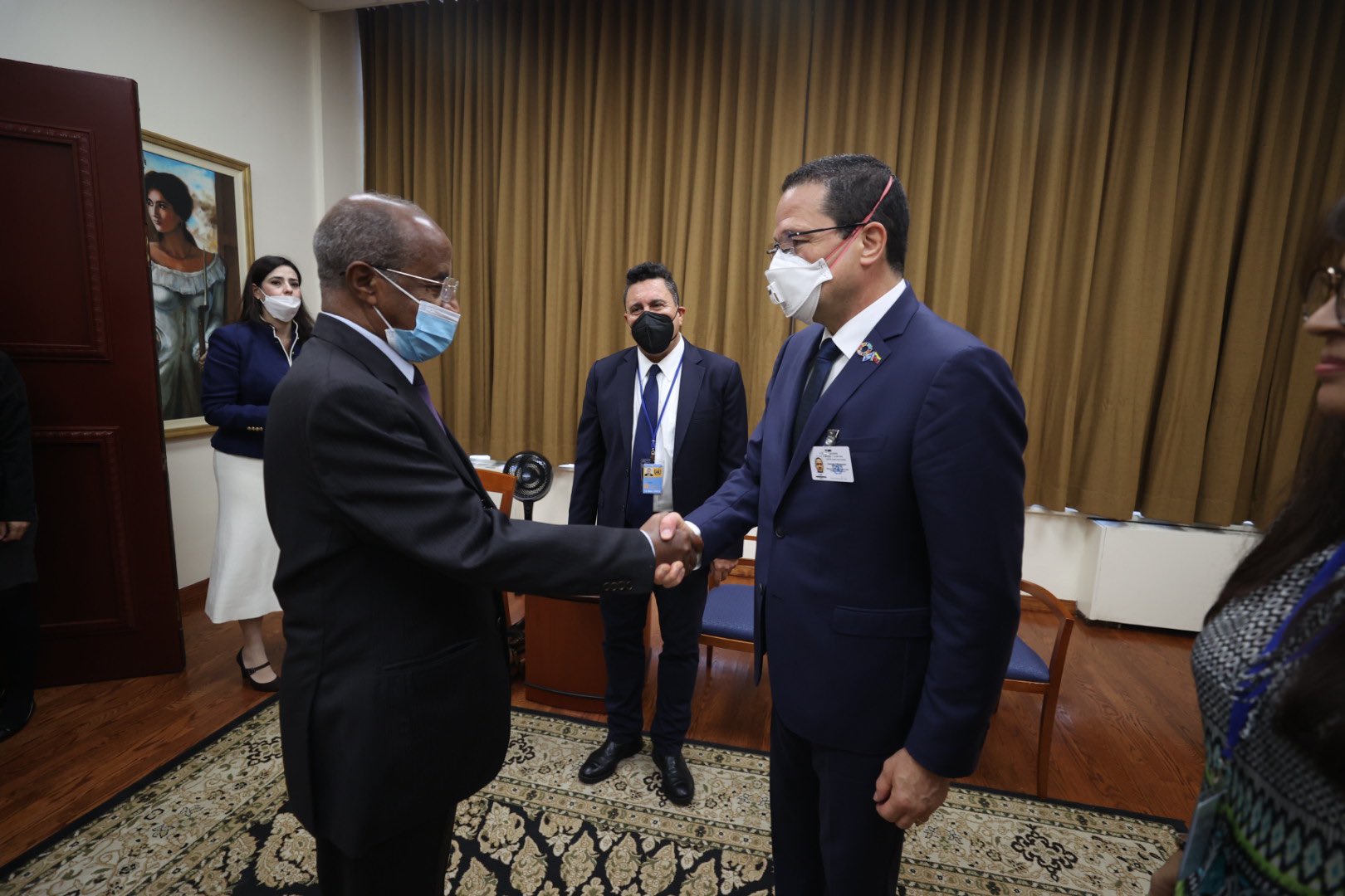 Venezuela y Eritrea refuerzan lazos de cooperación en periodo de sesiones de la ONU